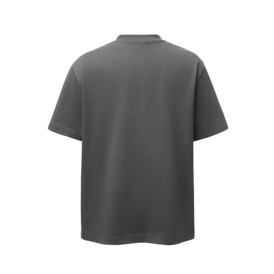 Bleach Washed Logo Print Short Sleeve T-Shirt WN25555
