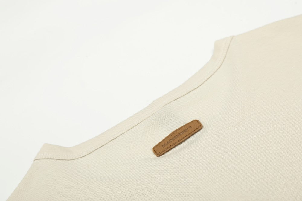 Letter Print Studs Detail Long Sleeve T-Shirt WN28032