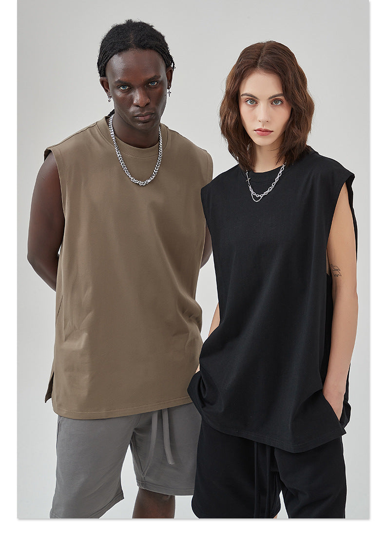 Oversize Sleeveless T-shirt WN6637