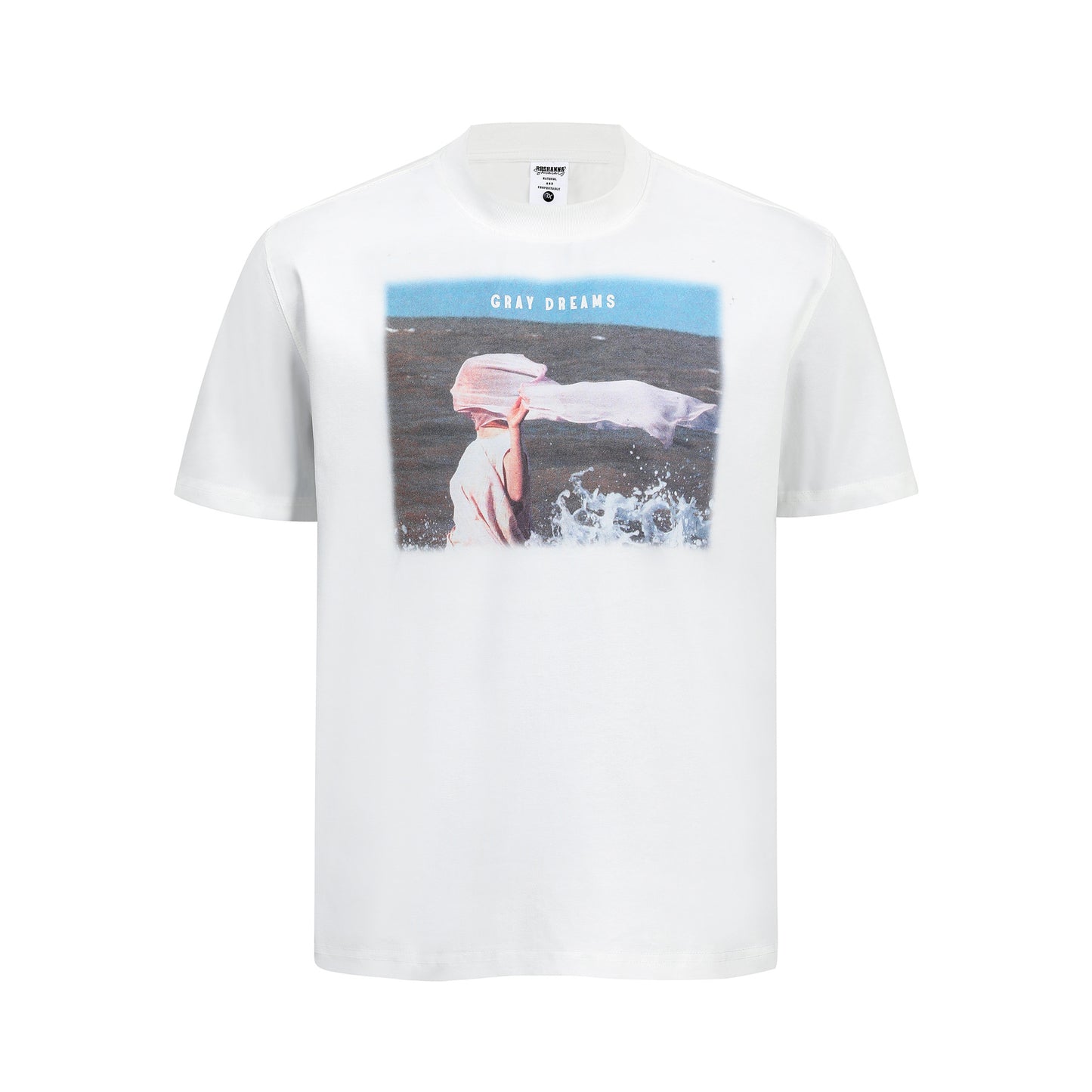 Portrait Graphic Print Short Sleeve T-Shirt WN26023