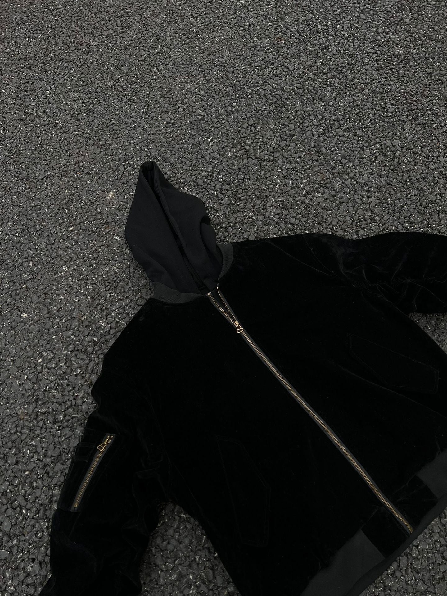 Heavy-Duty Zipper Hooded Jacket WN12841