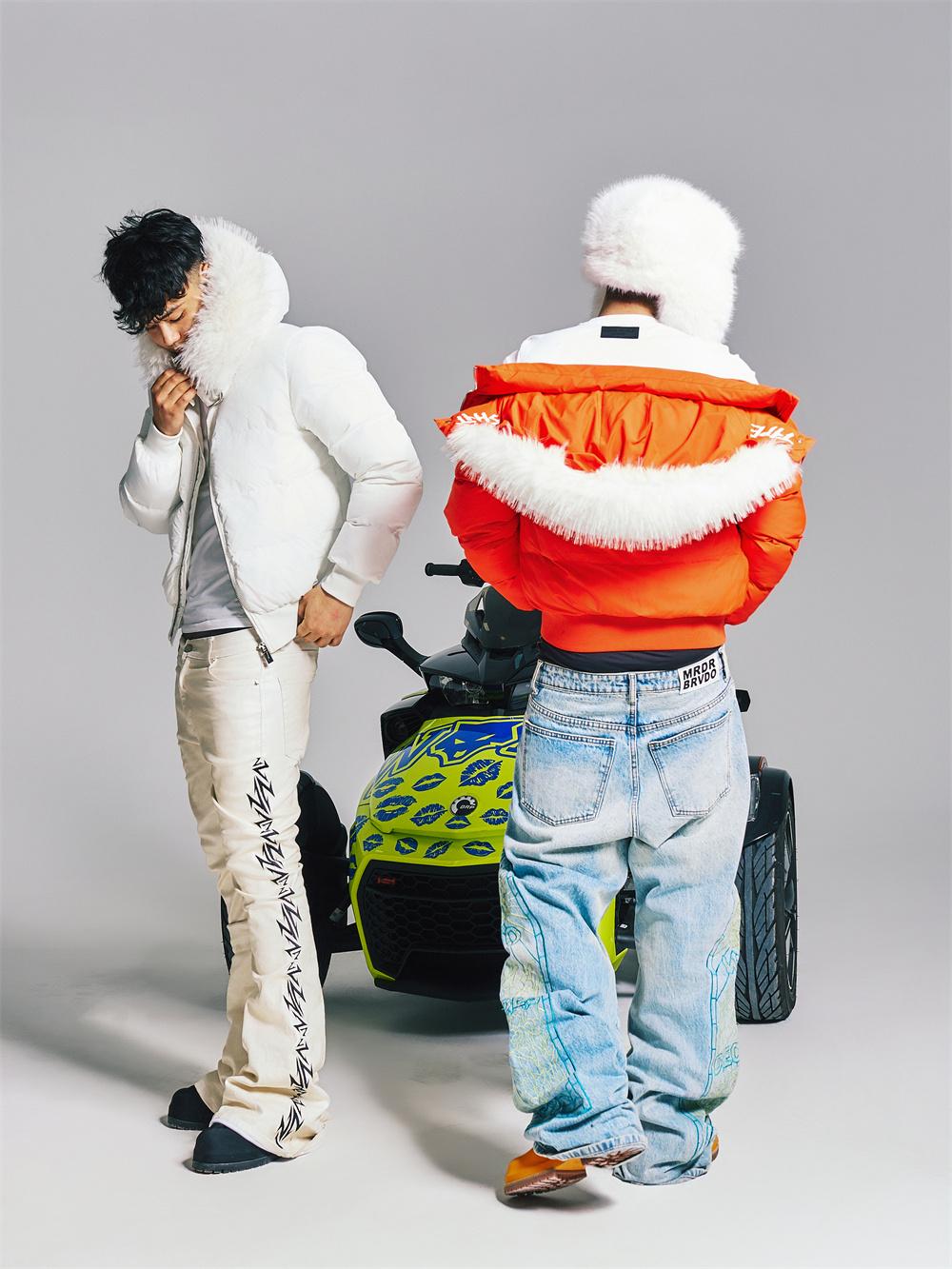 Warm Detachable Fur Collar Puffer Jacket WN21003