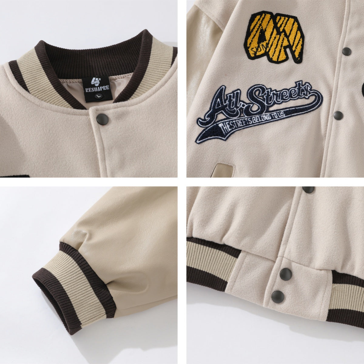 Embroidery Baseball Jacket WN11206