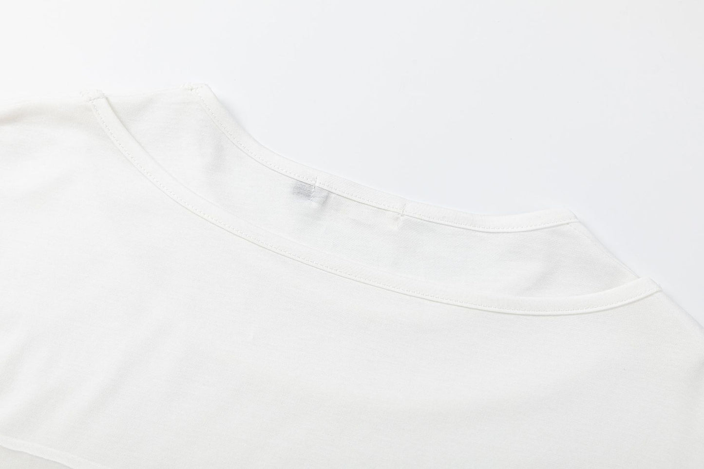 Deconstruction Pleats Long Sleeve T-Shirt WN26122