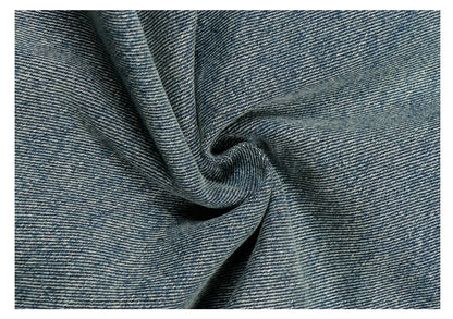 Washed Panel Wide Leg Denim Jeans WN26248