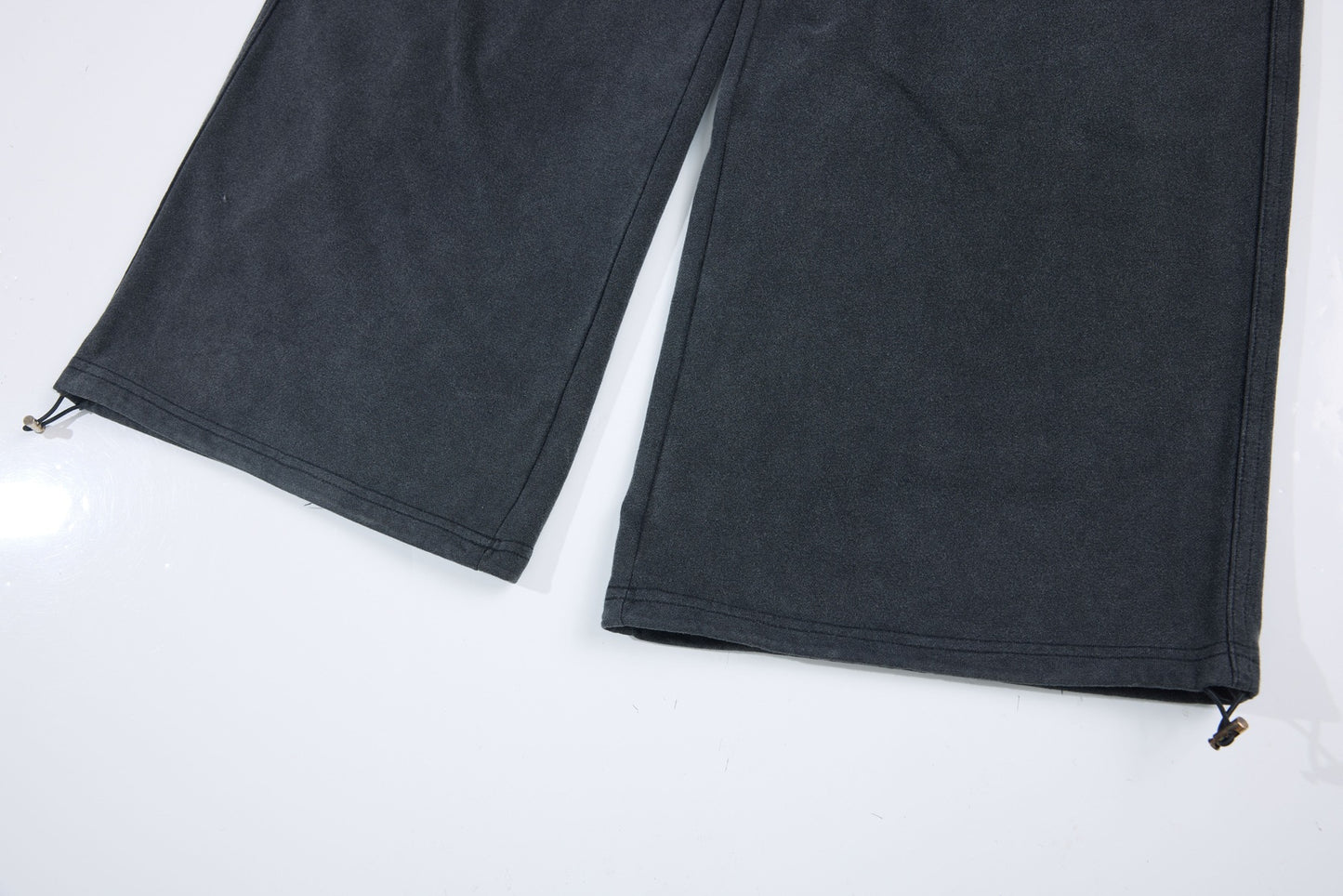 Washed Fade Graphic Wide Leg Sweatpants WN26098