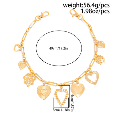 Heart Pendant Pants Chain WN21064