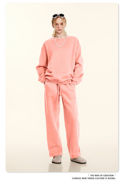 Fleece Lining Oversize Sweatshirt WN9928