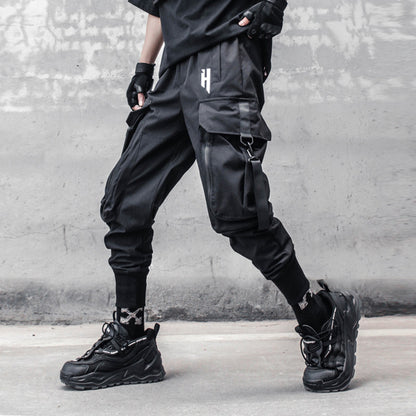 Functional Multi-Pocket Cuffed Cargo Pants WN22481