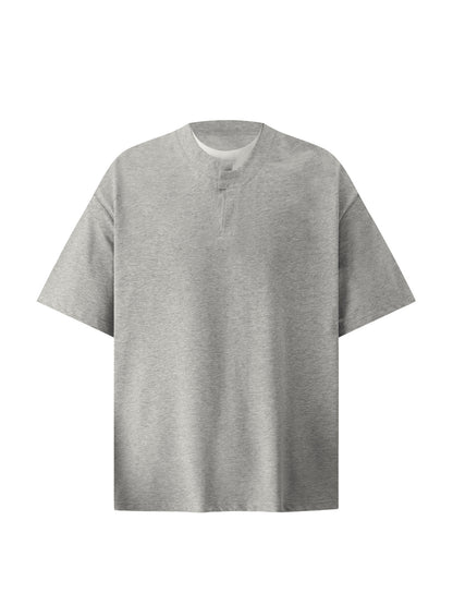 Sorona Fake Layered Oversize Short Sleeve T-Shirt WN26235