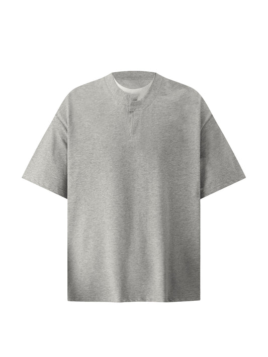 Sorona Fake Layered Oversize Short Sleeve T-Shirt WN26235