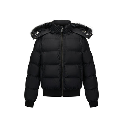 Warm Detachable Fur Collar Puffer Jacket WN21003