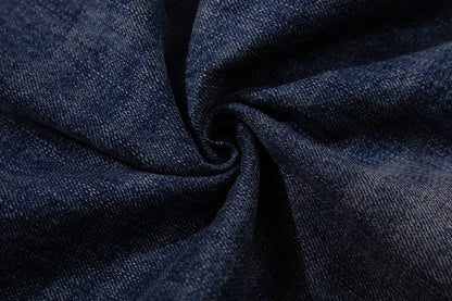 Panel Wash Wide Leg Denim Jeans WN23107