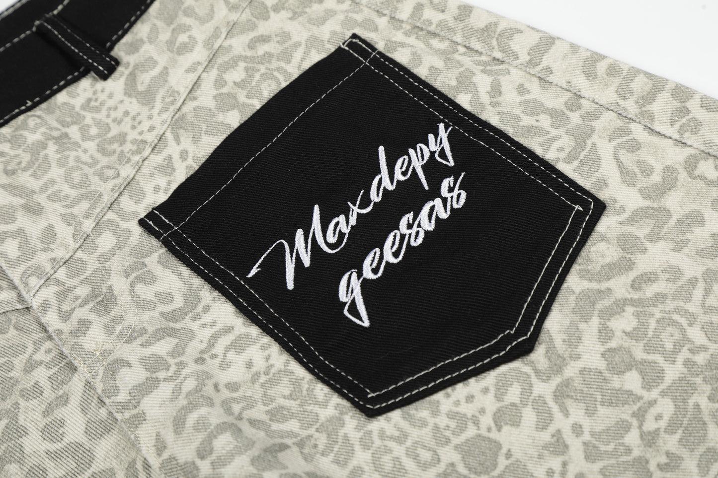 Leopard Pocket Half Pants WN25794