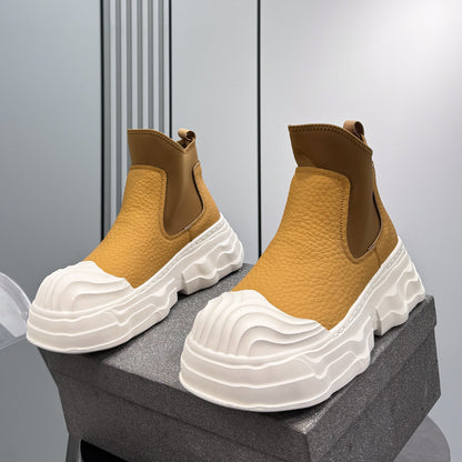 Side Gore Platform Sneaker Boots WN24698