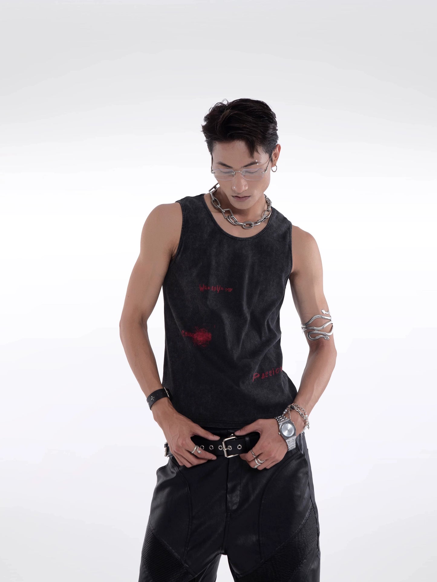 Washed Tank Top WN20641