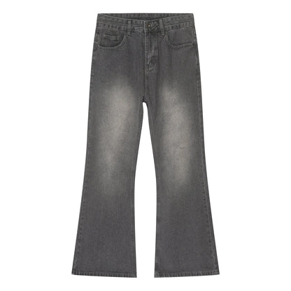 Washed Denim Jacket & Wide Leg Denim Jeans Setup WN24885