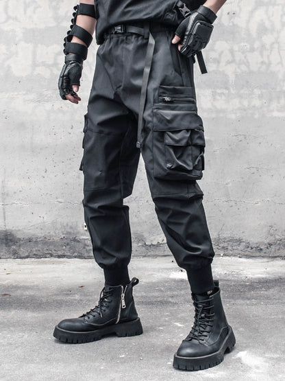 Multi Pocket Cuffed Cargo Pants WN22336