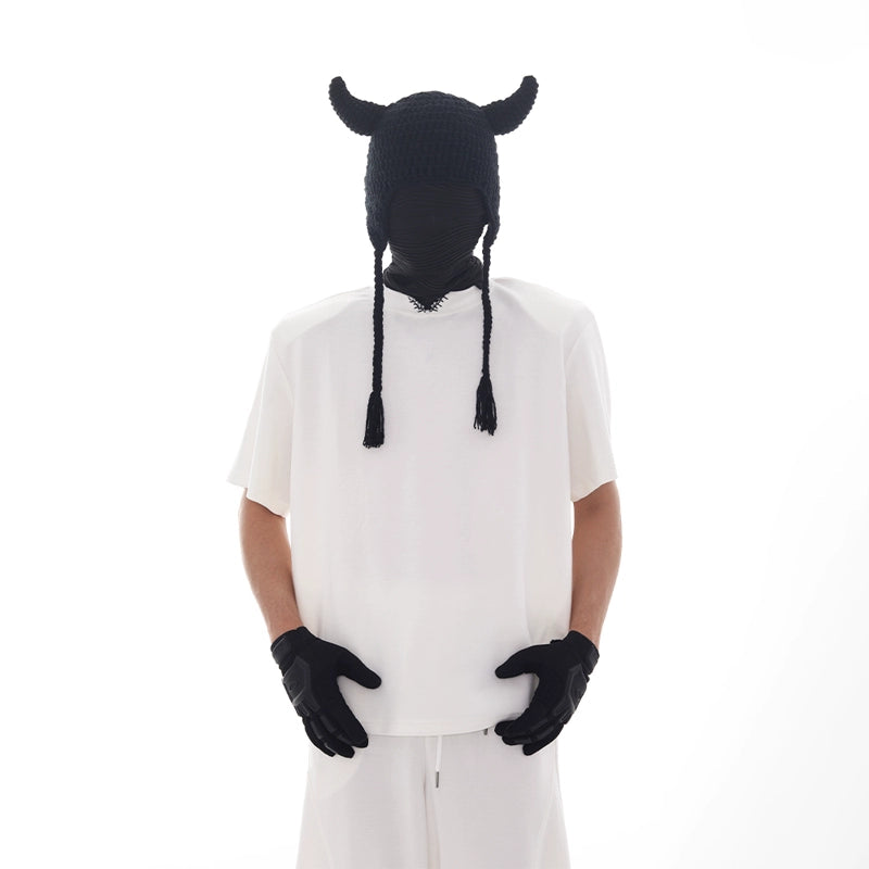 Plain Design Short Sleeve T-Shirt & Sporty Sweatpants Setup WN18617