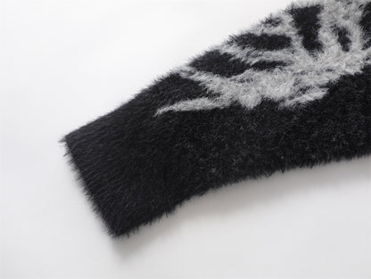 Skeleton Jacquard Knit Sweater WN11545