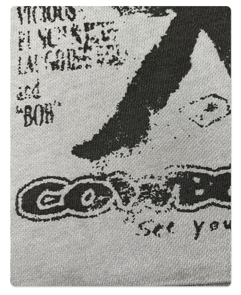 Oversize Print Hoodie WN7794