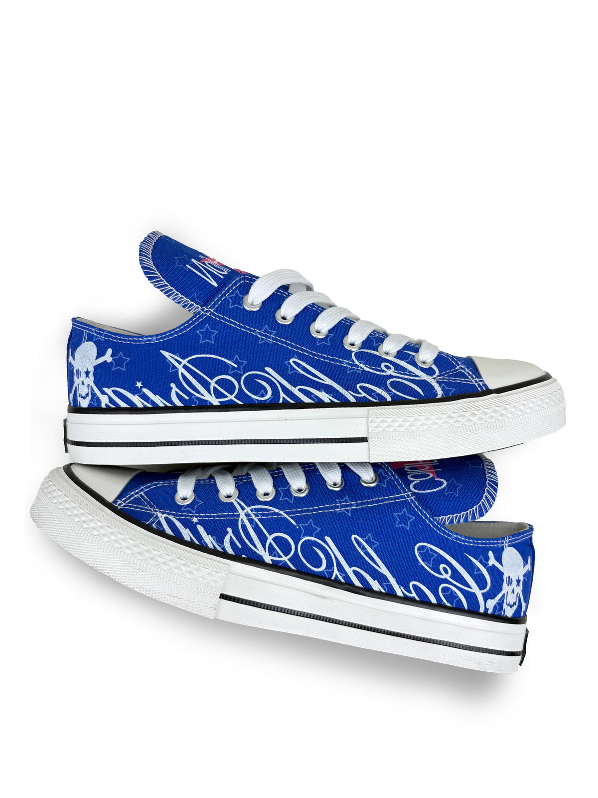 Low-Top Lace-Up Logo Print Sneakers WN27176