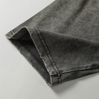 Washed Flap Pocket Short Sleeve T-Shirt WN26794
