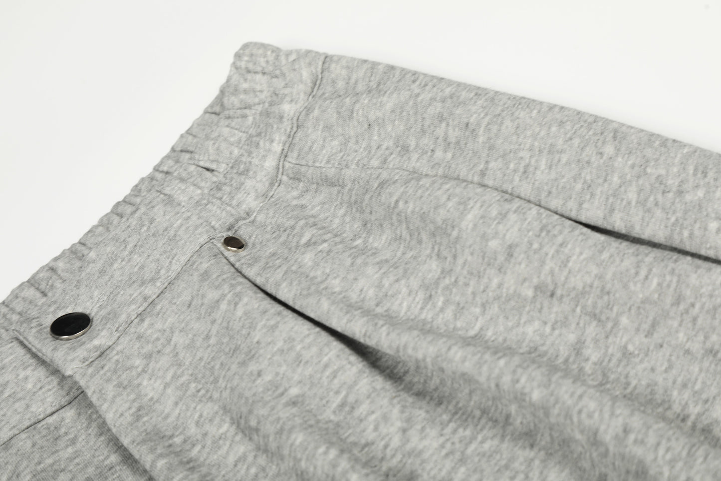 Drape Pleats Wide Leg Sweatpants WN26081
