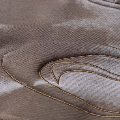 Washed Tie-Dye Patchwork Pullover Hoodie WN16182