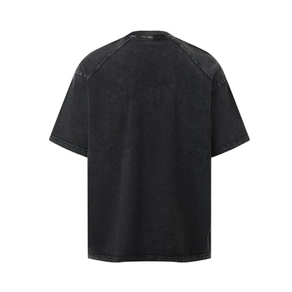 Washed Panel Short Sleeve T-Shirt WN25800