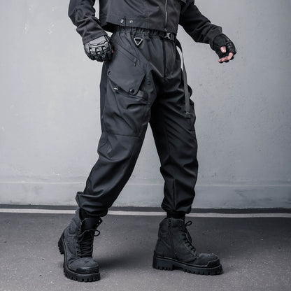Tactical Multi-Pocket Cuffed Cargo Pants WN22455