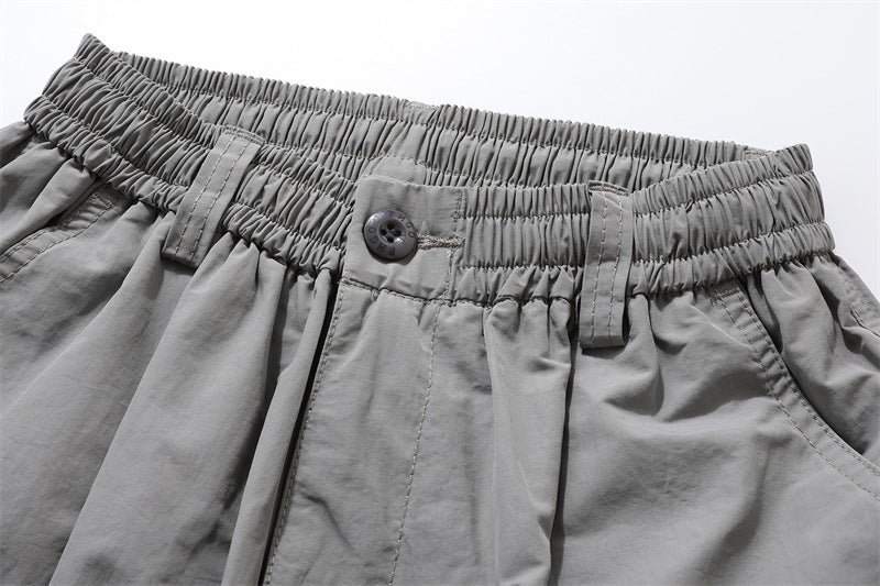 Multi Pocket Cargo Half Pants WN26754