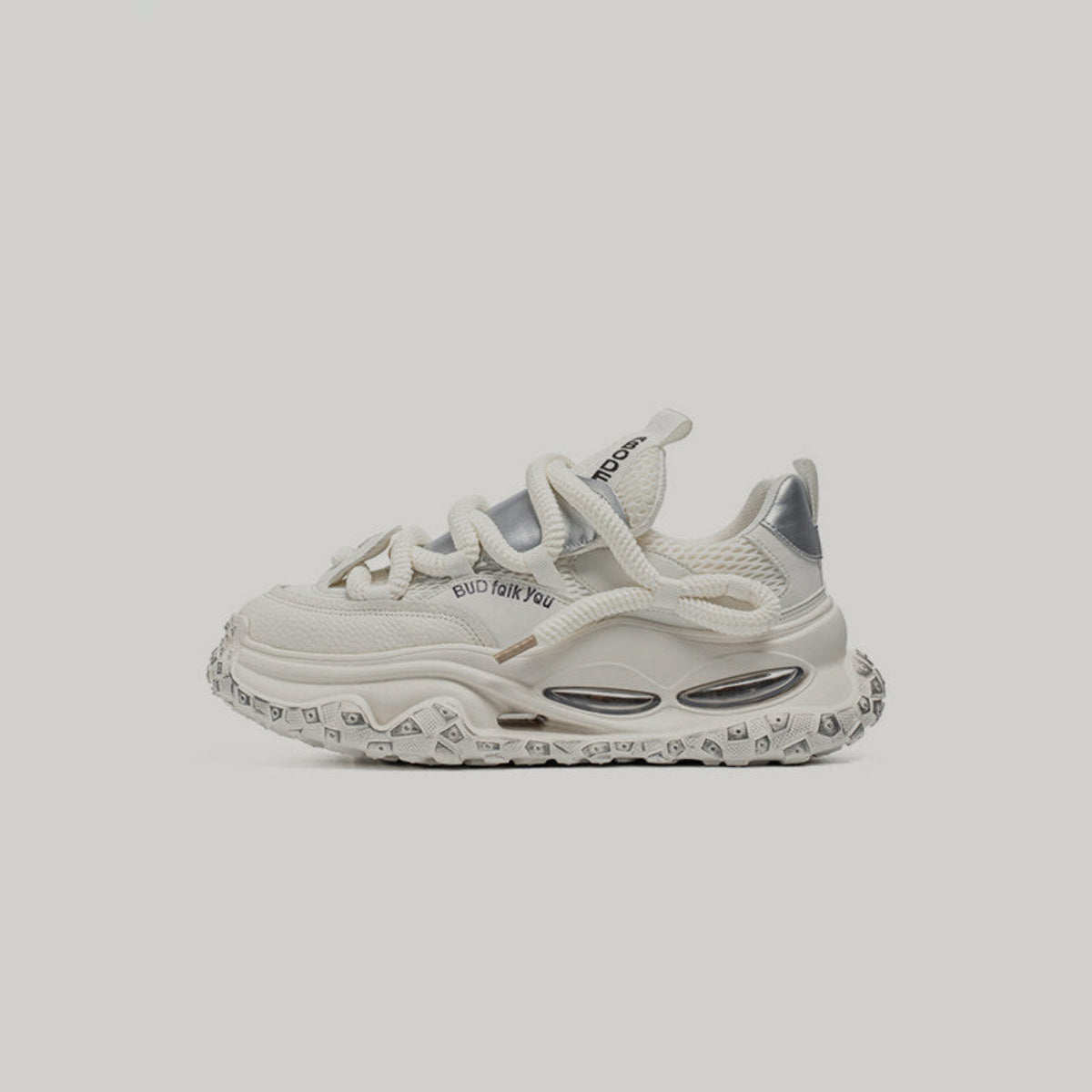 Platform Air-Window Lace-Up Chunky Sneakers WN23439