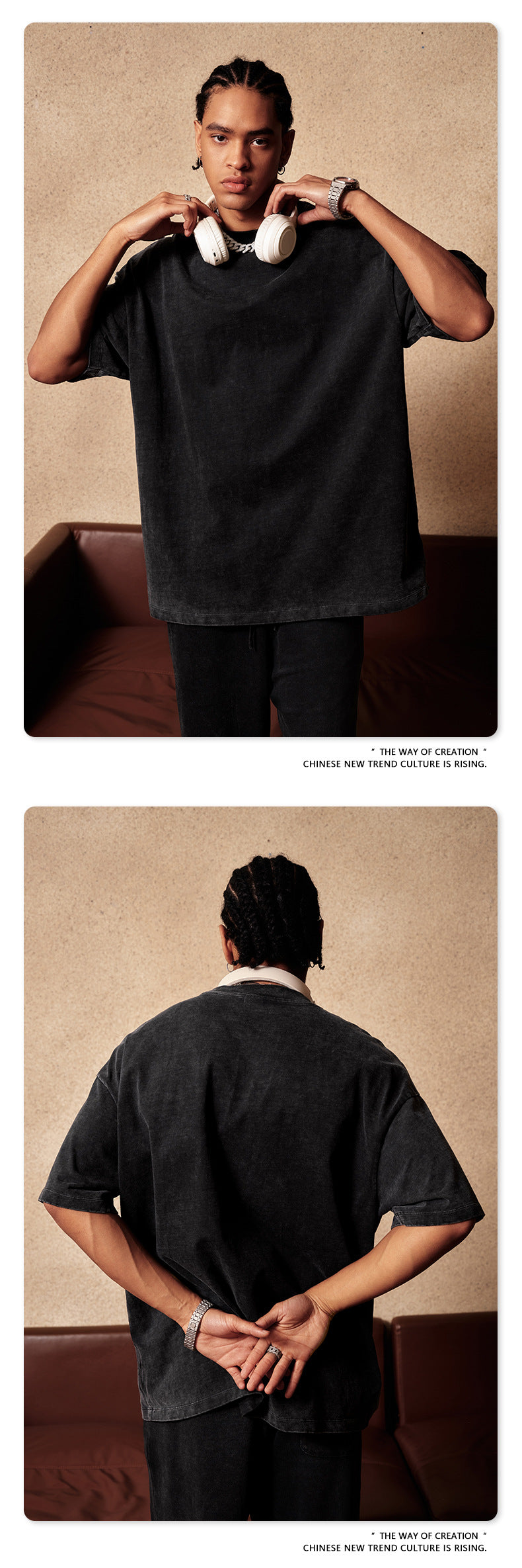 Washed Heavyweight Short Sleeve T-Shirt WN6334