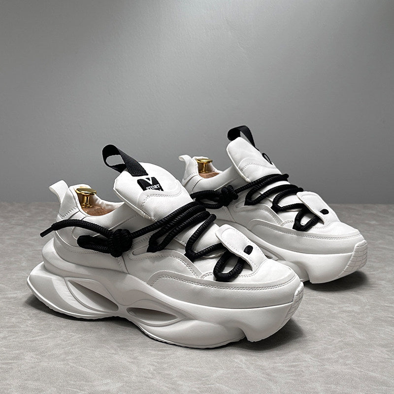 Thick Sole Rope Dad Sneakers WN24744
