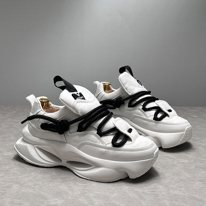 Thick Sole Rope Dad Sneakers WN24744