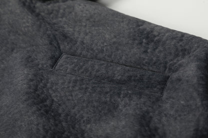 Deconstruction Fleece Lining Hooded Oversize Puffer Jacket WN27922