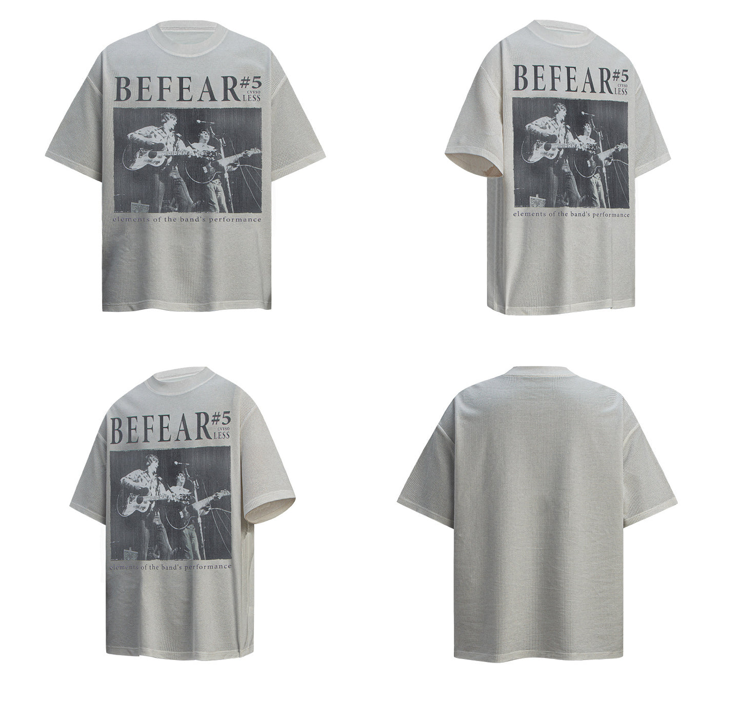Waffle Rock Graphic Heavyweight Oversize Short Sleeve T-Shirt WN26354