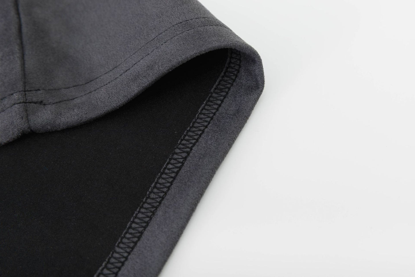 Oversize Suede Short Sleeve T-Shirt WN13121