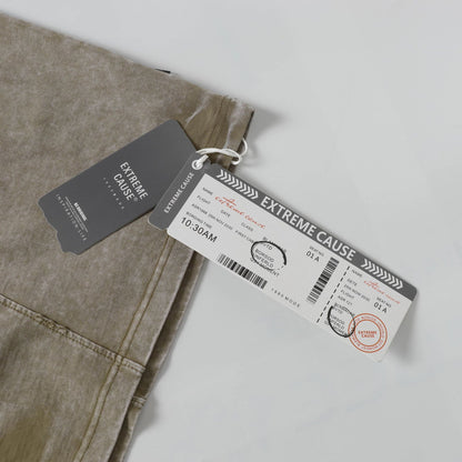 Heavy Wash Damage Short Sleeve T-Shirt WN14172