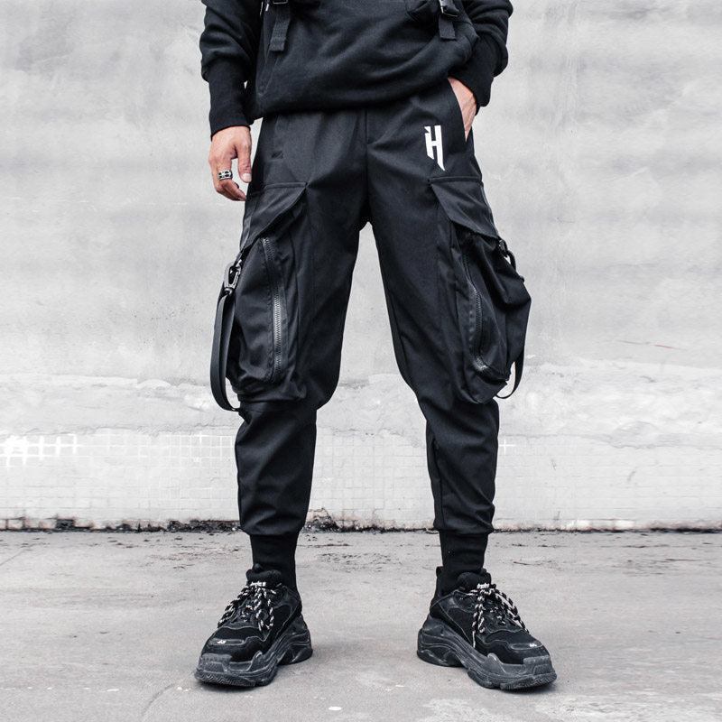Functional Multi-Pocket Cuffed Cargo Pants WN22481