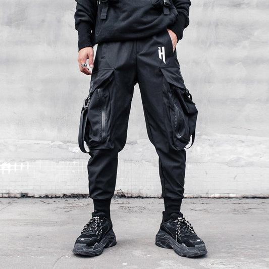 Functional Multi-Pocket Cuffed Cargo Pants WN22481