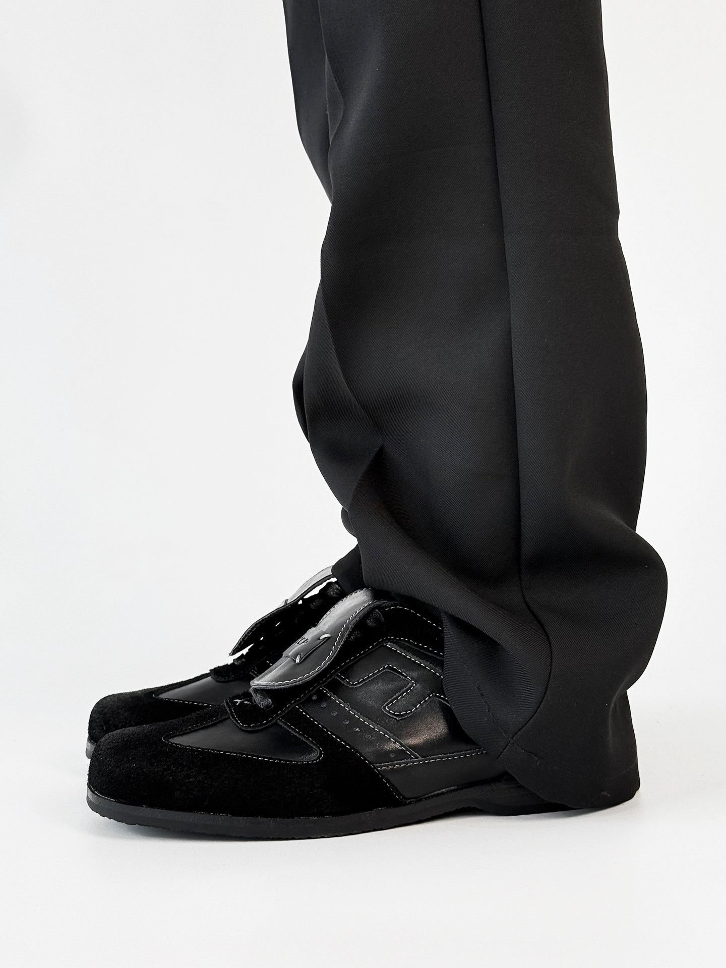 Square Toe Sole Flap Design Shoes WN19156