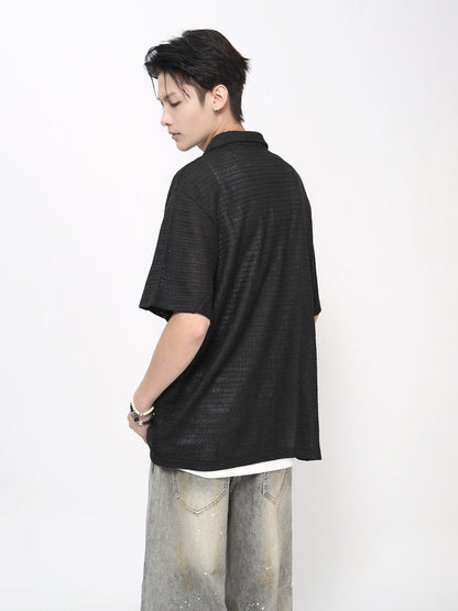 Mesh Short Sleeve Shirt WN24458