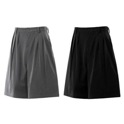 Drape Cropped Half Trousers WN25750
