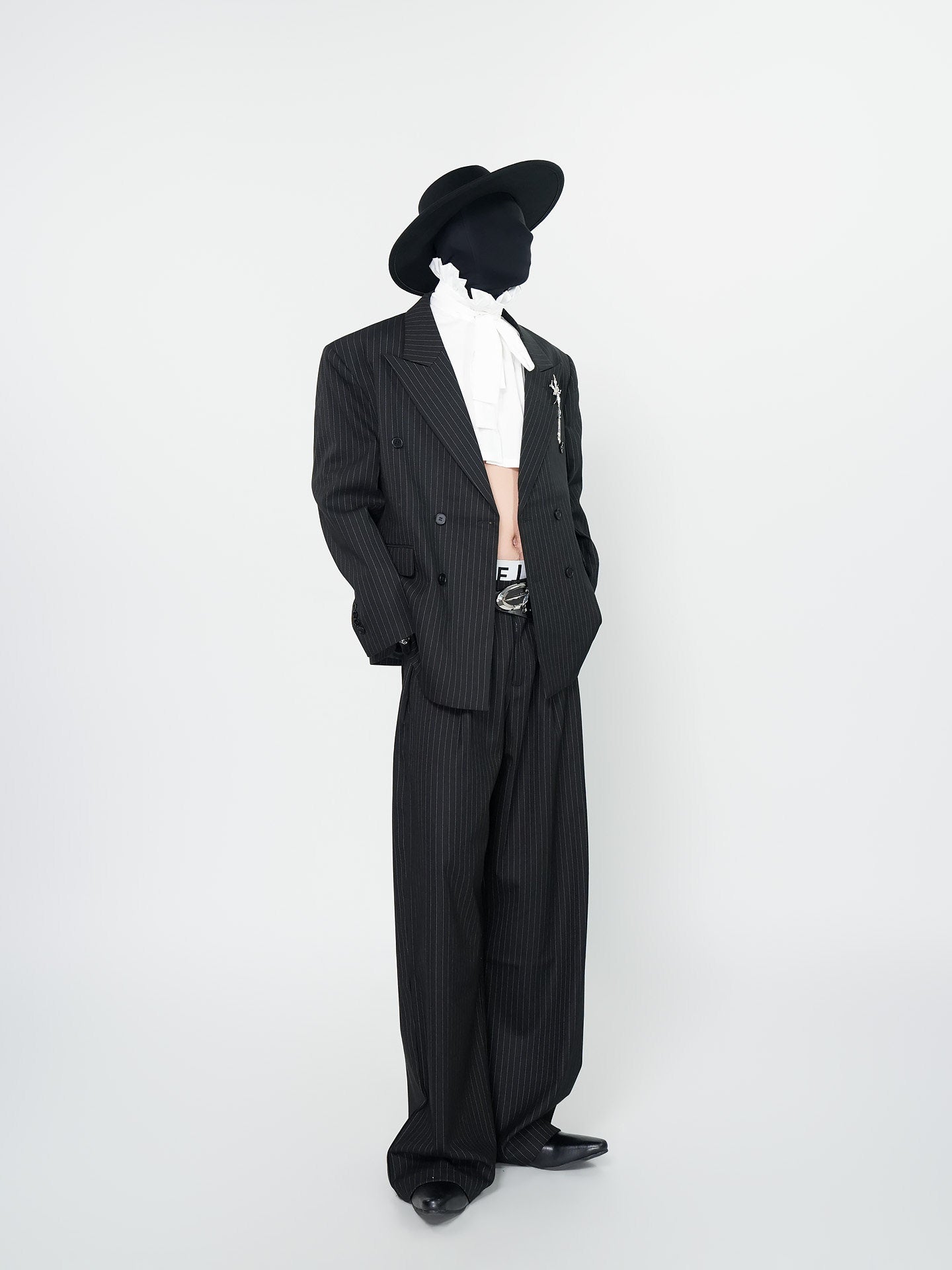 Stripe Tailored Jacket & Stripe Trousers Setup WN24294