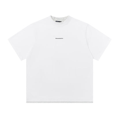 Letter Print Oversize Short Sleeve T-Shirt WN26898