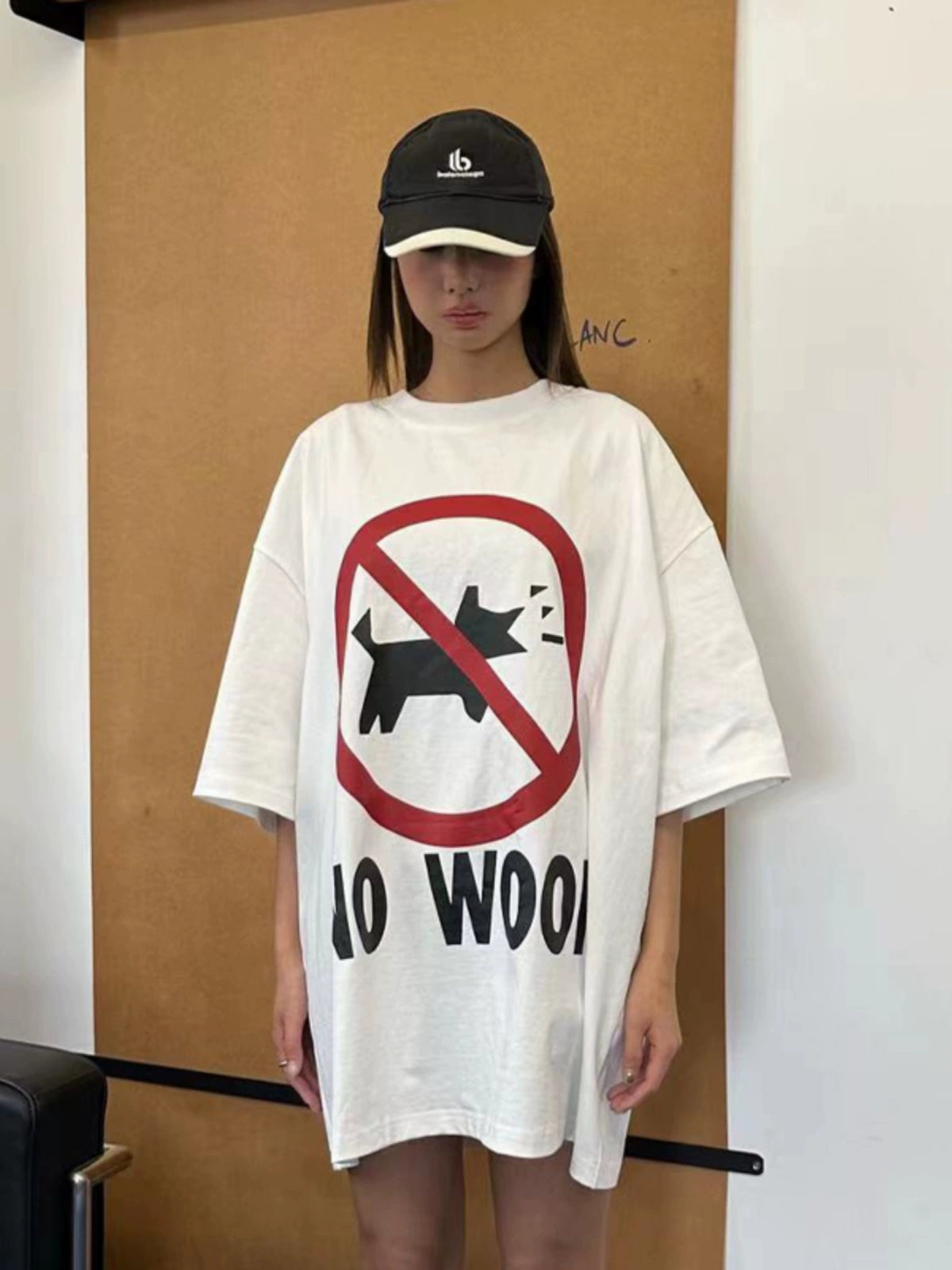 Graphic Print Oversize Short Sleeve T-Shirt WN21280