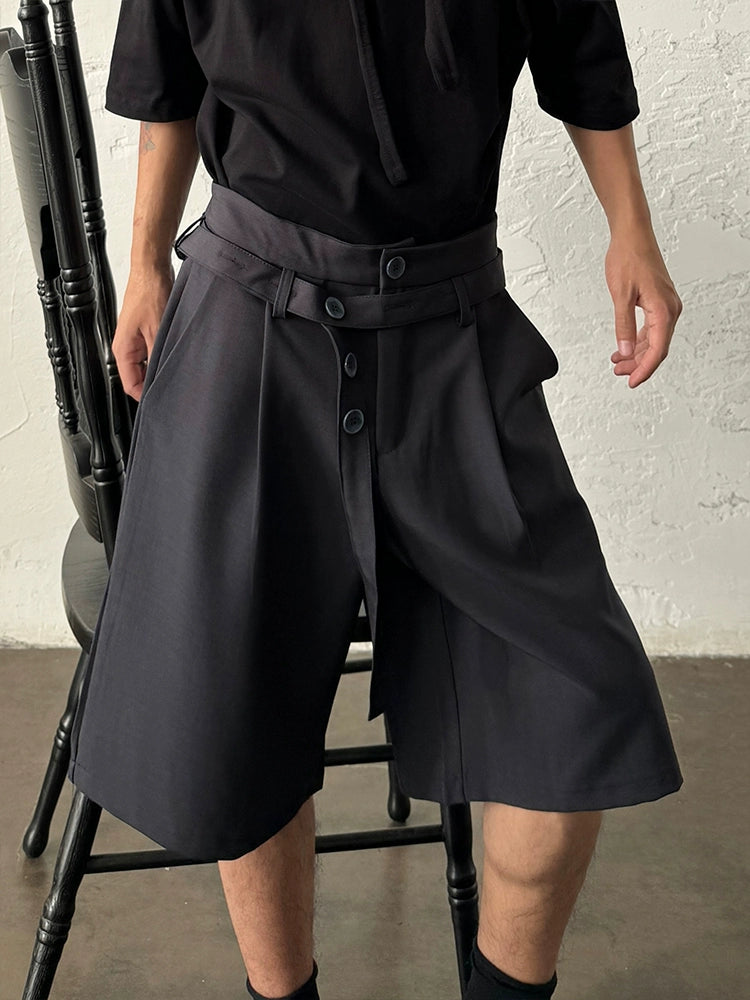 Simple Straight Half Pants WN20017