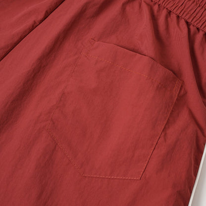 Drawstring Side Stripe Wide Leg Sporty Pants WN27792
